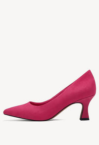 Faux Suede Pumps