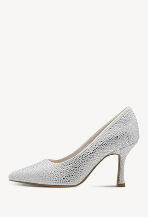 Rain Drop Diamante Heel