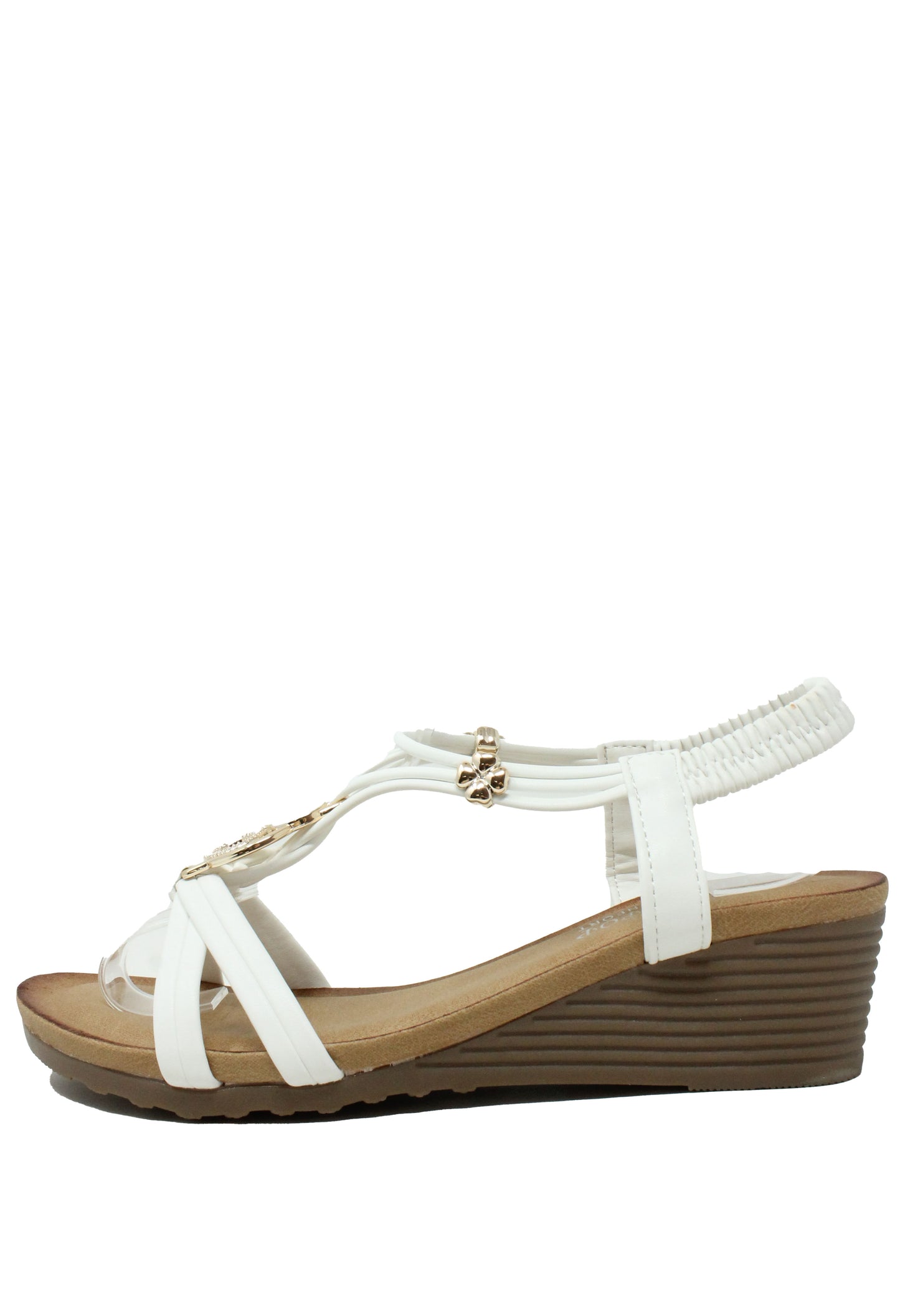 Disc Wedge Sandal