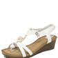 Disc Wedge Sandal