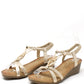 Disc Wedge Sandal