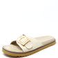 Faux Suede Slide