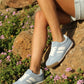 light blue trainer