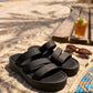 Triple Strap Sandal