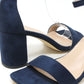 Faux Suede Heel