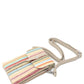 Straw Striped Crossbody Bag