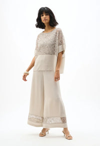 Culottes With Embellished Hem