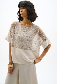Chic Jewel Crew Top
