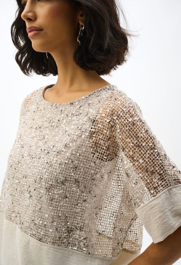 Chic Jewel Crew Top