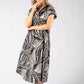 Tropical Shirt Style Dress