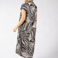 Tropical Shirt Style Dress