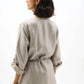 Foiled Linen Jacket