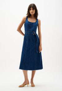 Midi A-line Dress