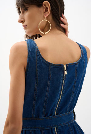 Midi A-line Dress