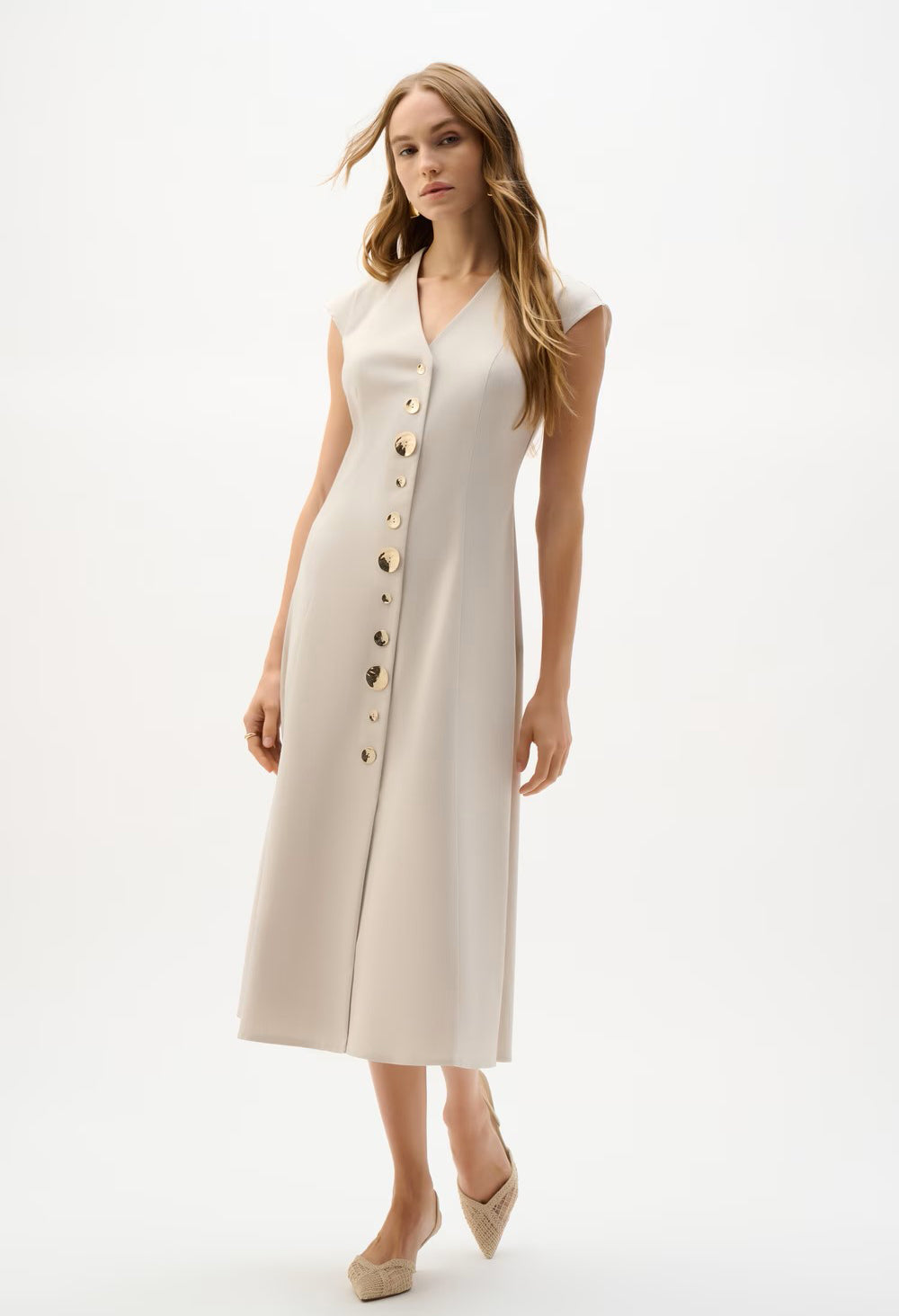 Midi A-line Dress