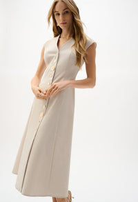Midi A-line Dress
