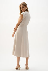 Midi A-line Dress