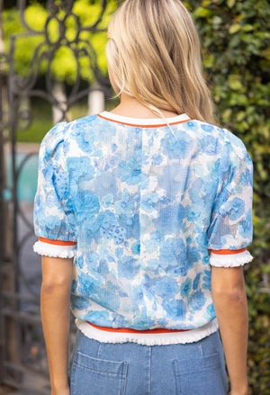 Floral Burst Top