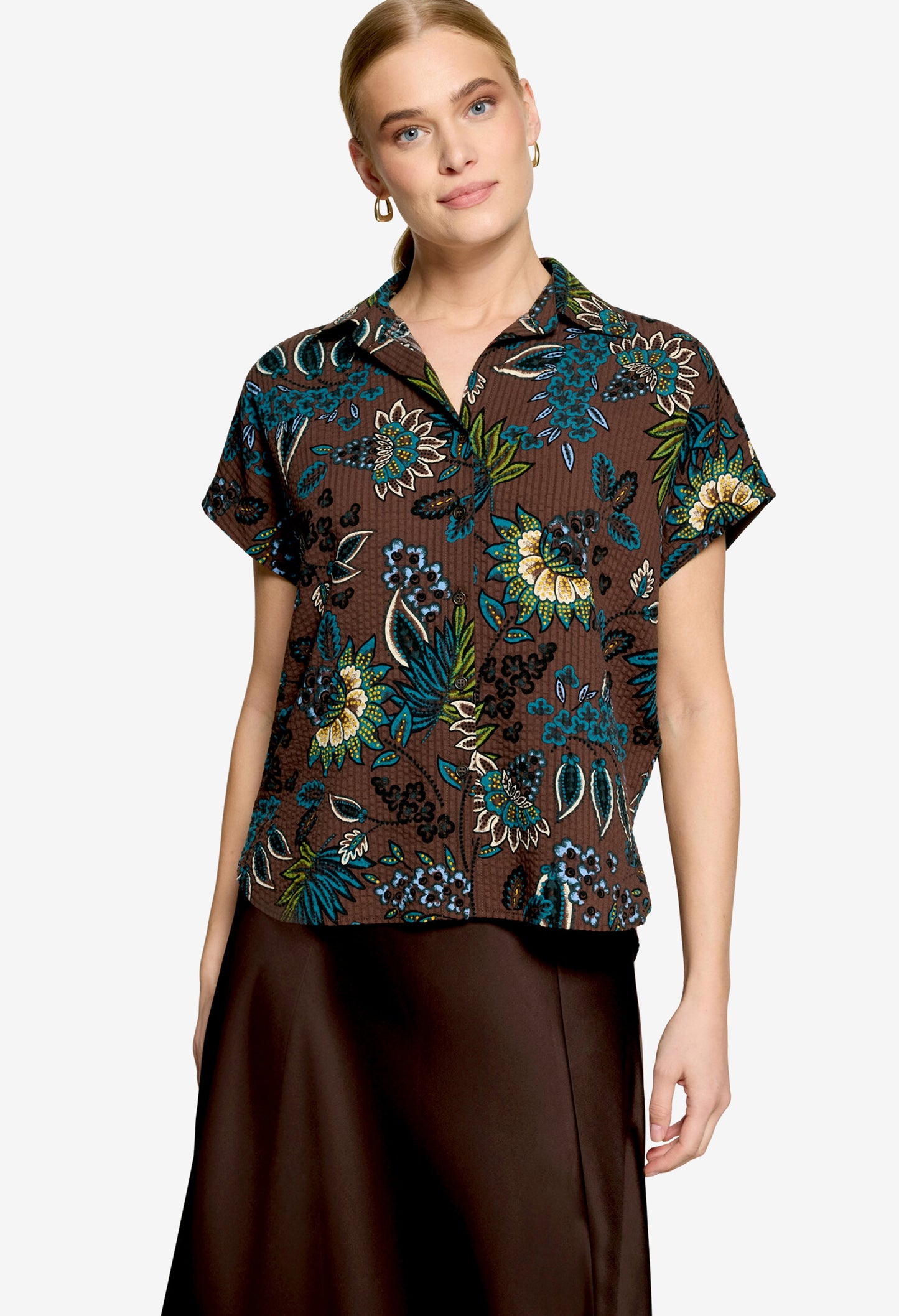 Floral Print Blouse