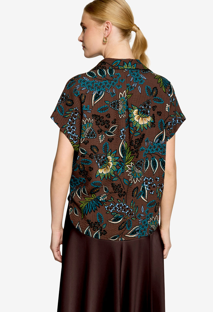Floral Print Blouse
