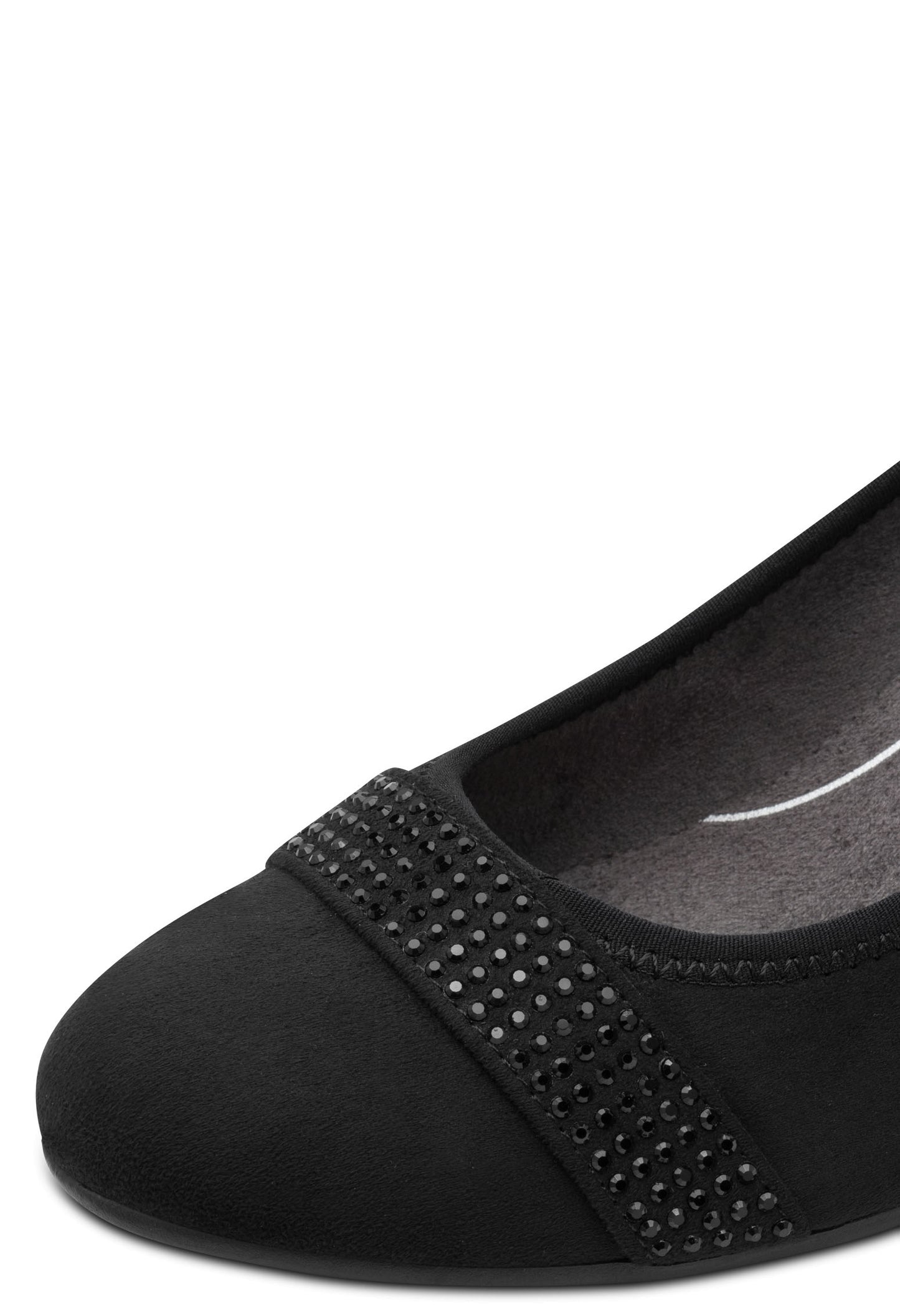 Diamante Block Heel