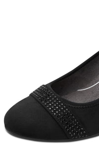 Diamante Block Heel