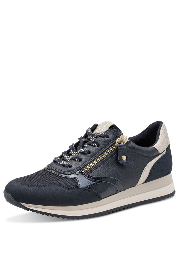 Contrast Side Zip Trainer