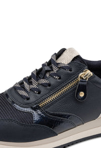 Contrast Side Zip Trainer