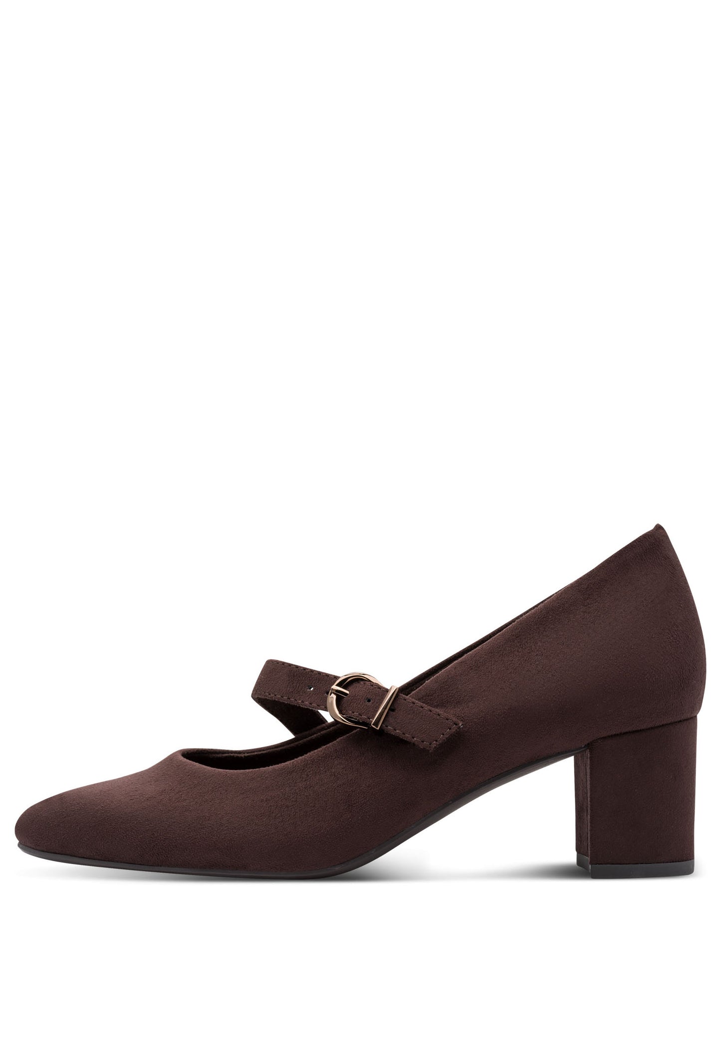 Faux Suede Dancing Heel