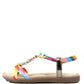 Floral and Gem Sandal