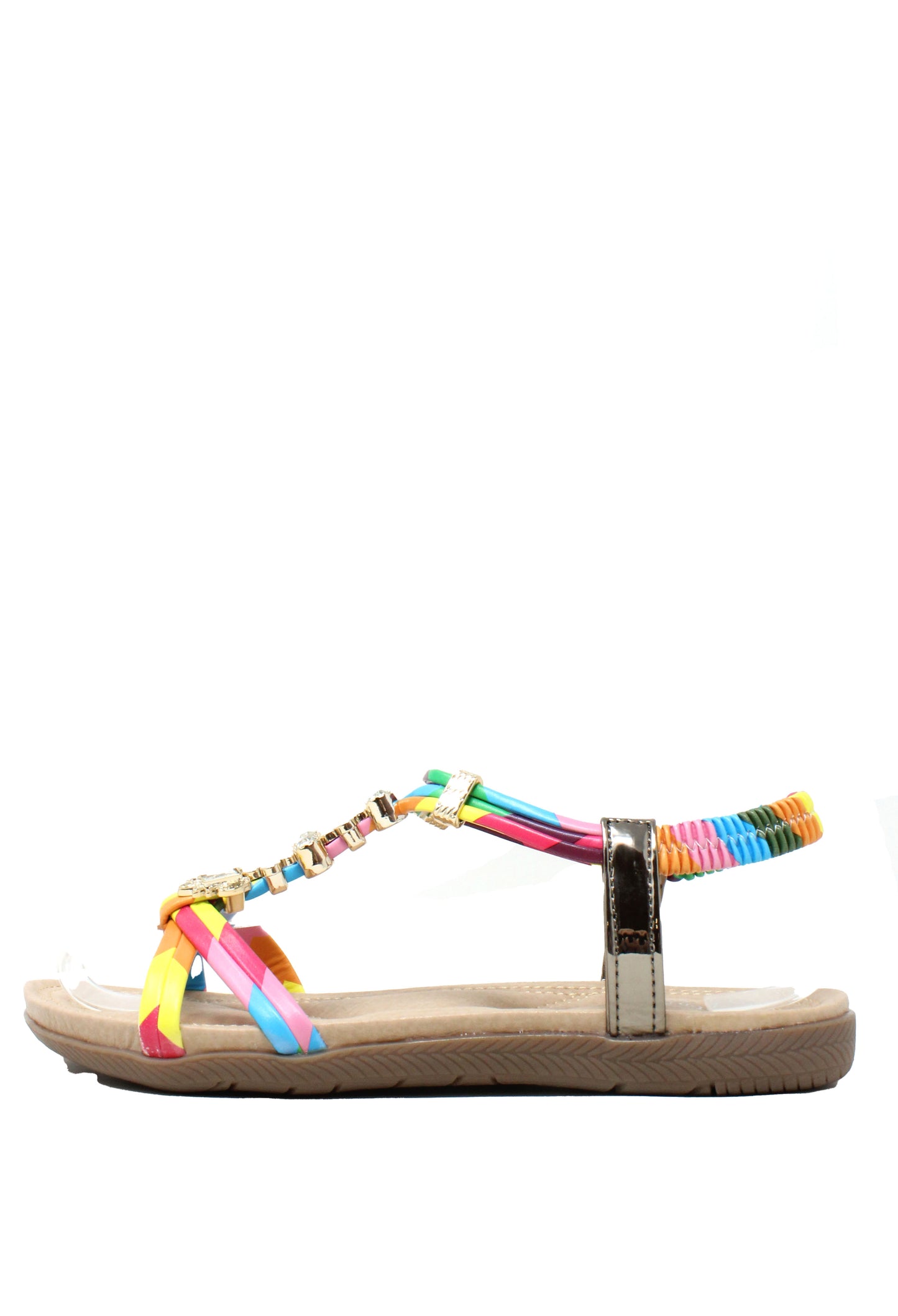 Floral and Gem Sandal