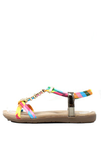Floral and Gem Sandal