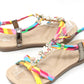 Floral and Gem Sandal