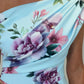 Betty Asymmetric Floral Print Midi Dress