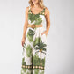 Palm Print Jumpsuit