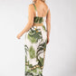 Palm Print Jumpsuit