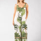 Palm Print Jumpsuit