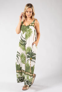 Palm Print Jumpsuit