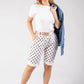 Polka Dot Bermuda Shorts