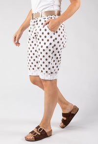 Polka Dot Bermuda Shorts