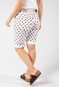 Polka Dot Bermuda Shorts