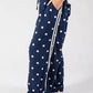 Polka Dot Wide Leg Trousers