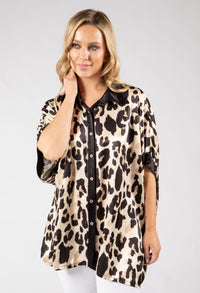 Silky Leopard Shirt