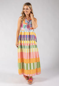 Gingham Maxi Dress