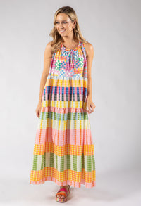 Gingham Maxi Dress