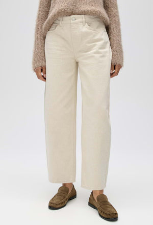 LOLAH NATURAL Cotton Barrel Jeans