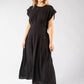 Pleated Midi Dress