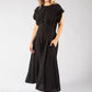 Pleated Midi Dress