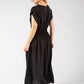 Pleated Midi Dress