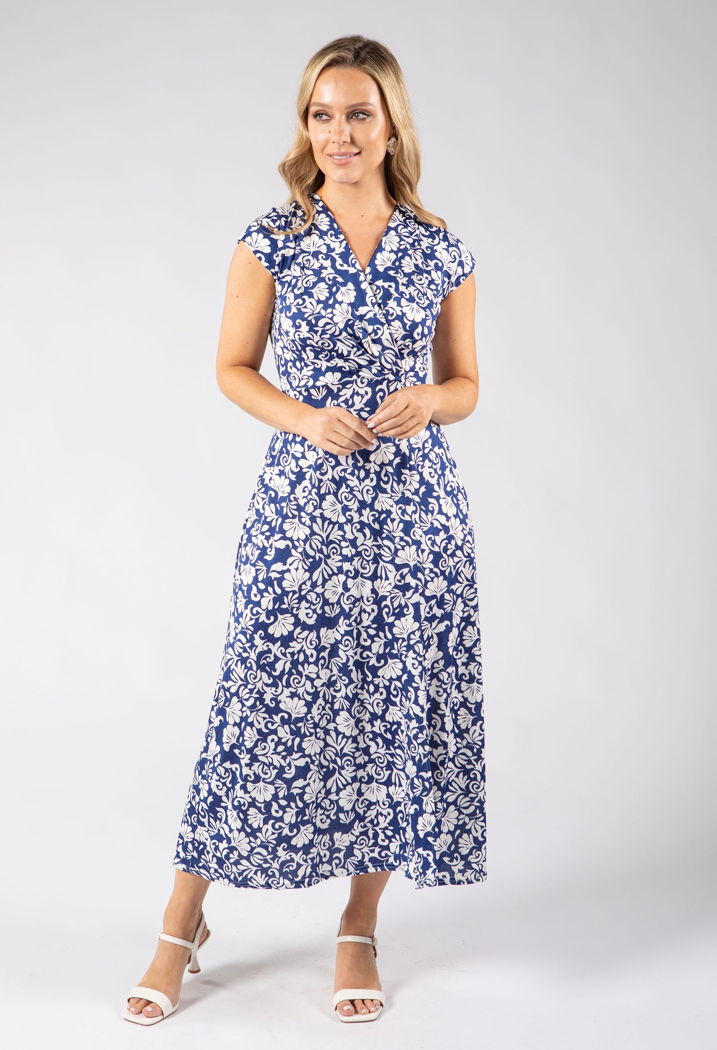 Sunny Vine Print Dress